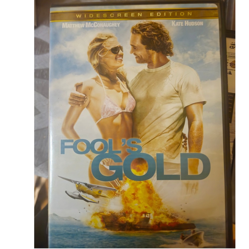 Fools Gold DVD Widescreen Edition Matthew McConaughey Kate Hudson Warner Bros